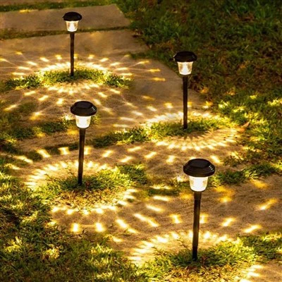 Led sončne luči za vrtne poti